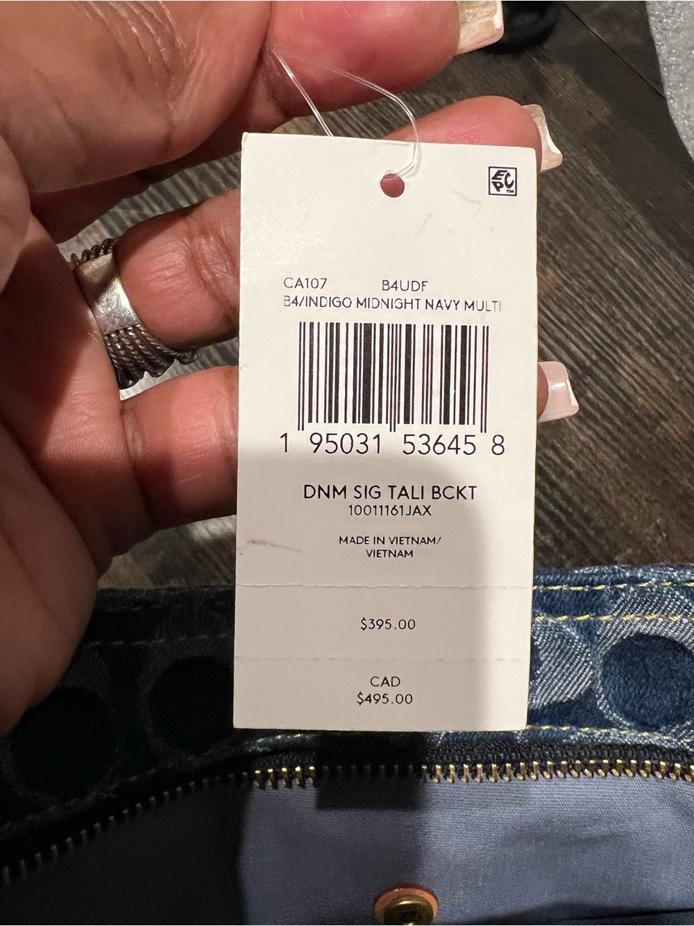 Coach Tali Bucket Bag in Signature Denim
CA107 - Picture 12 of 12
